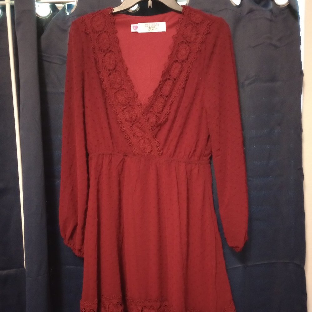 Wine red SFC this one's for the ladies dress